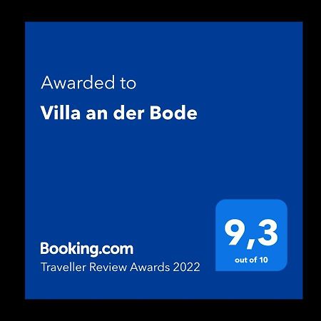 Villa An Der Bode ทาเลอ ภายนอก รูปภาพ